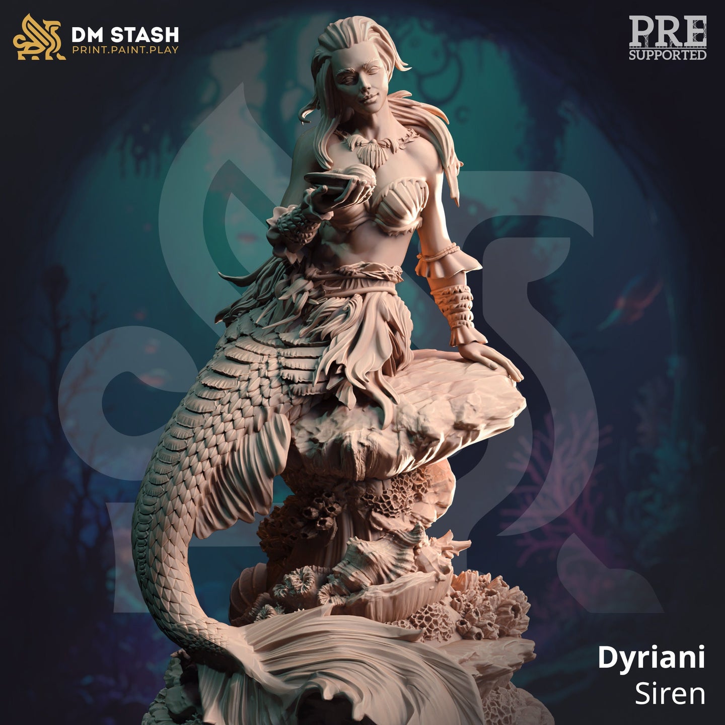 Mermaid / Siren (Dyriani) by DM Stash