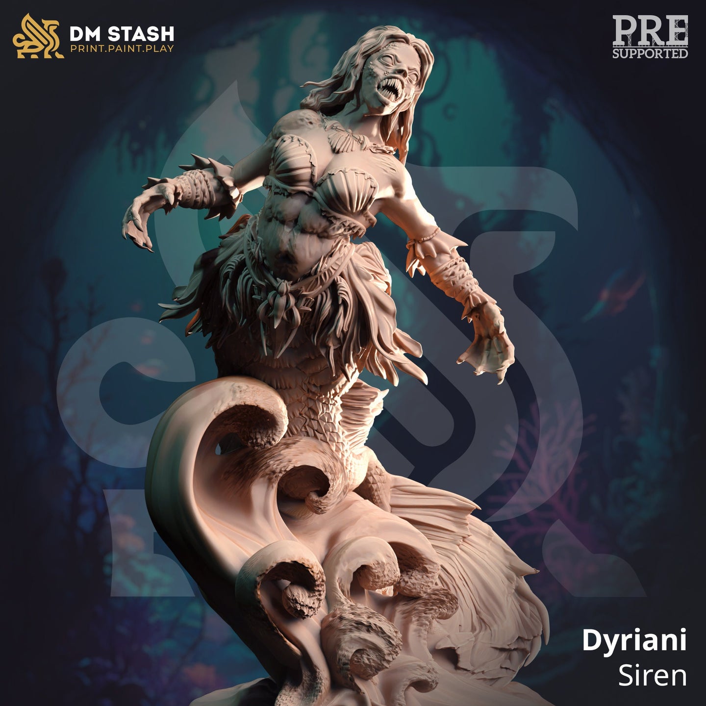 Siren / Mermaid (Dyriani) by DM Stash