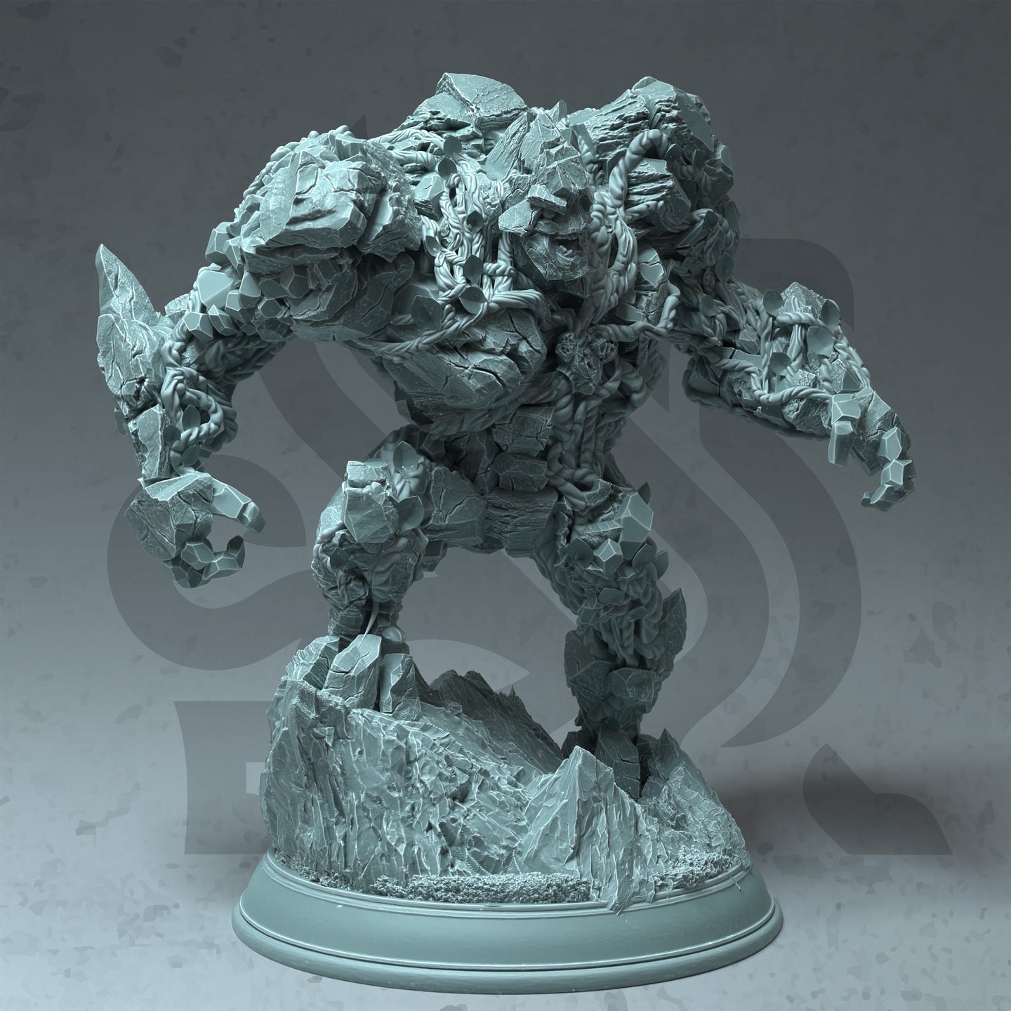 Rock Golem (Lazlus - The Broken) by DM Stash