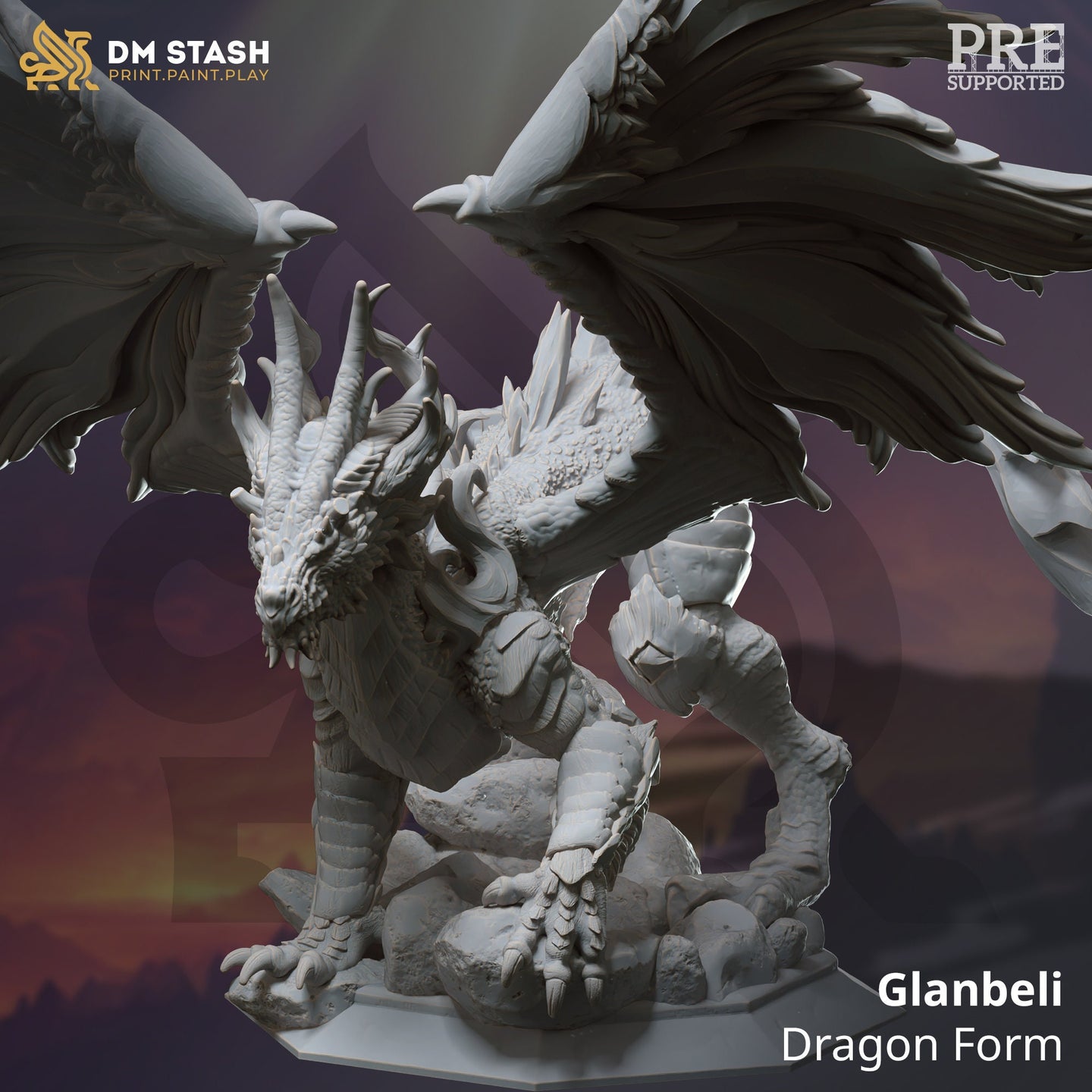 Dragon (Glanbeli - Dragon Form) by DM Stash