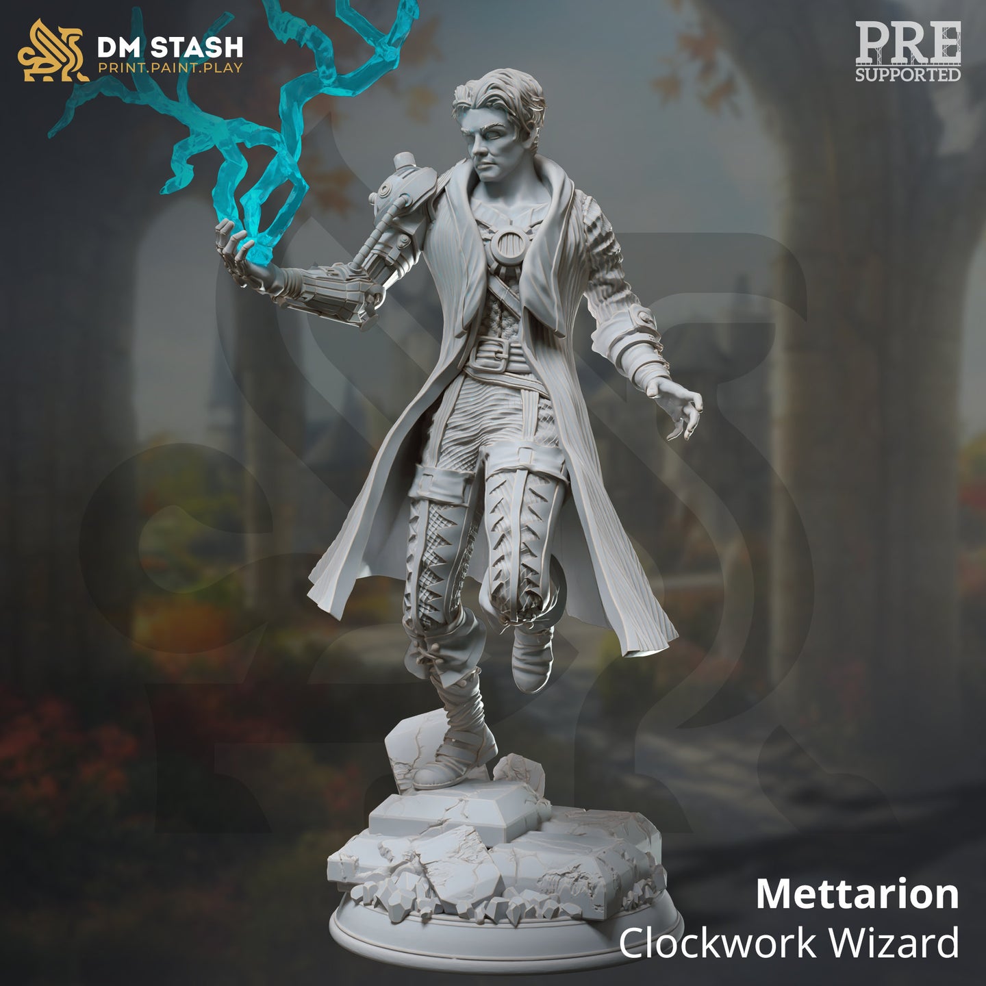 Clockwork Wizard (Mettarion) by DM Stash