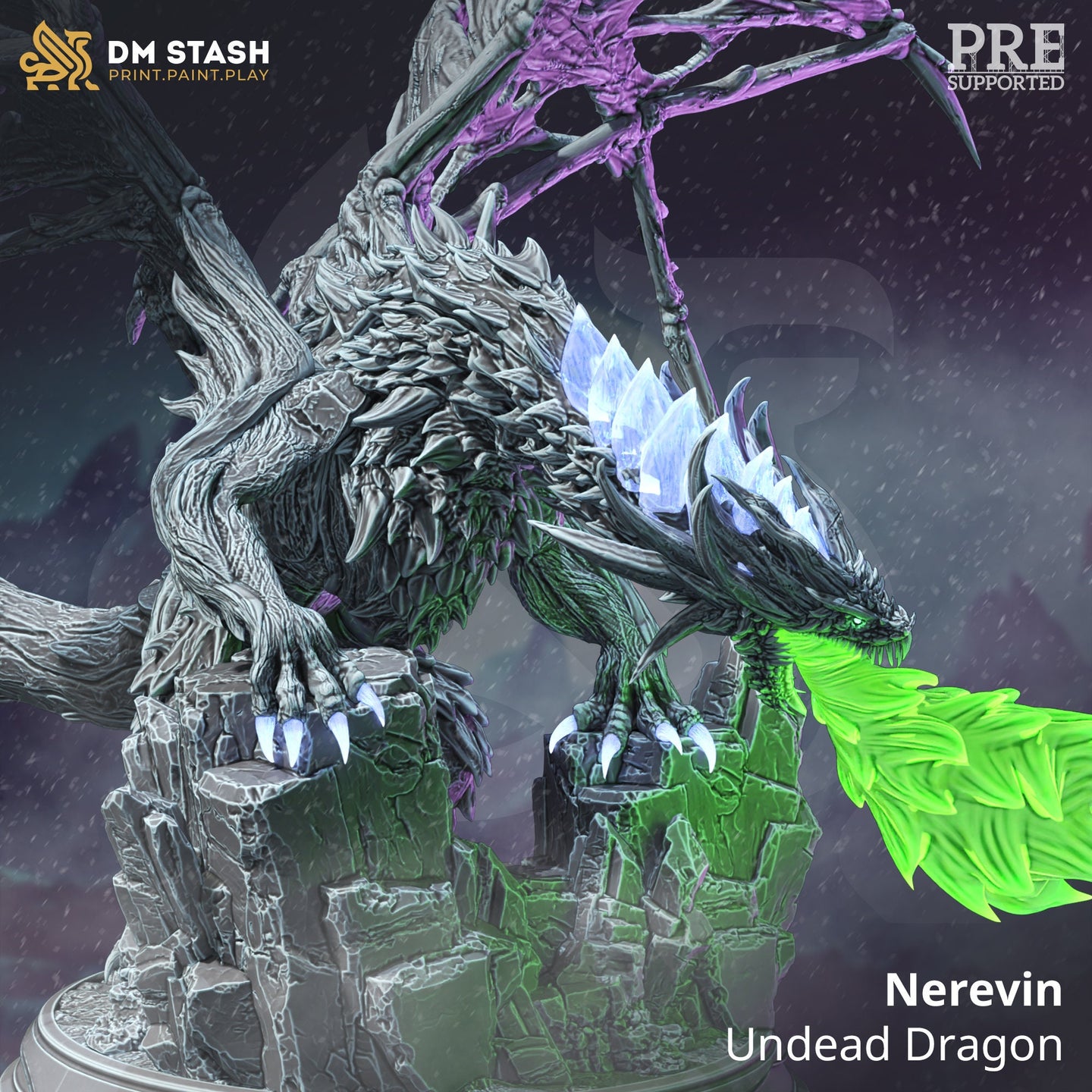 Undead Dragon (Nerevin) by DM Stash