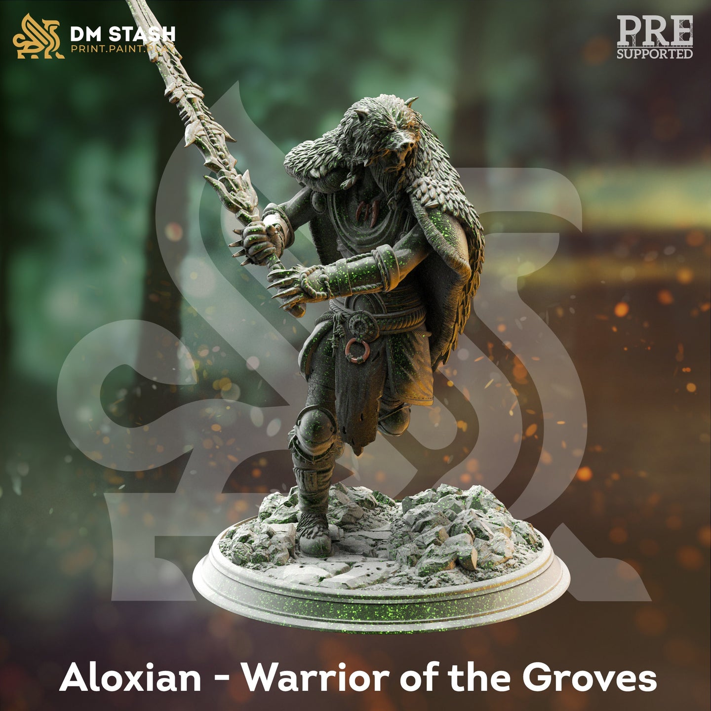Warrior of the Groves (Aloxian) by DM Stash