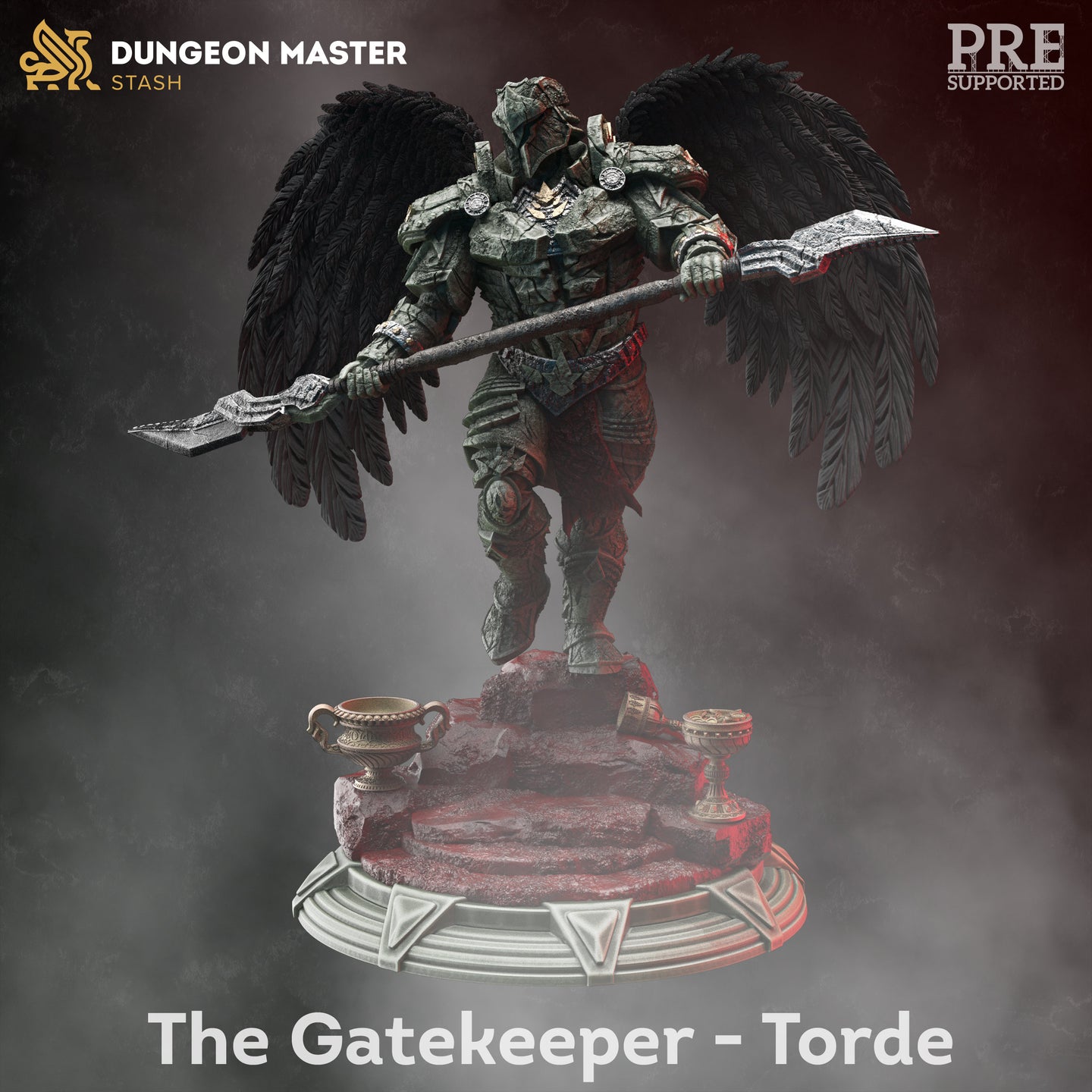 Winged Warrior (Torde the Gatekeeper) by DM Stash