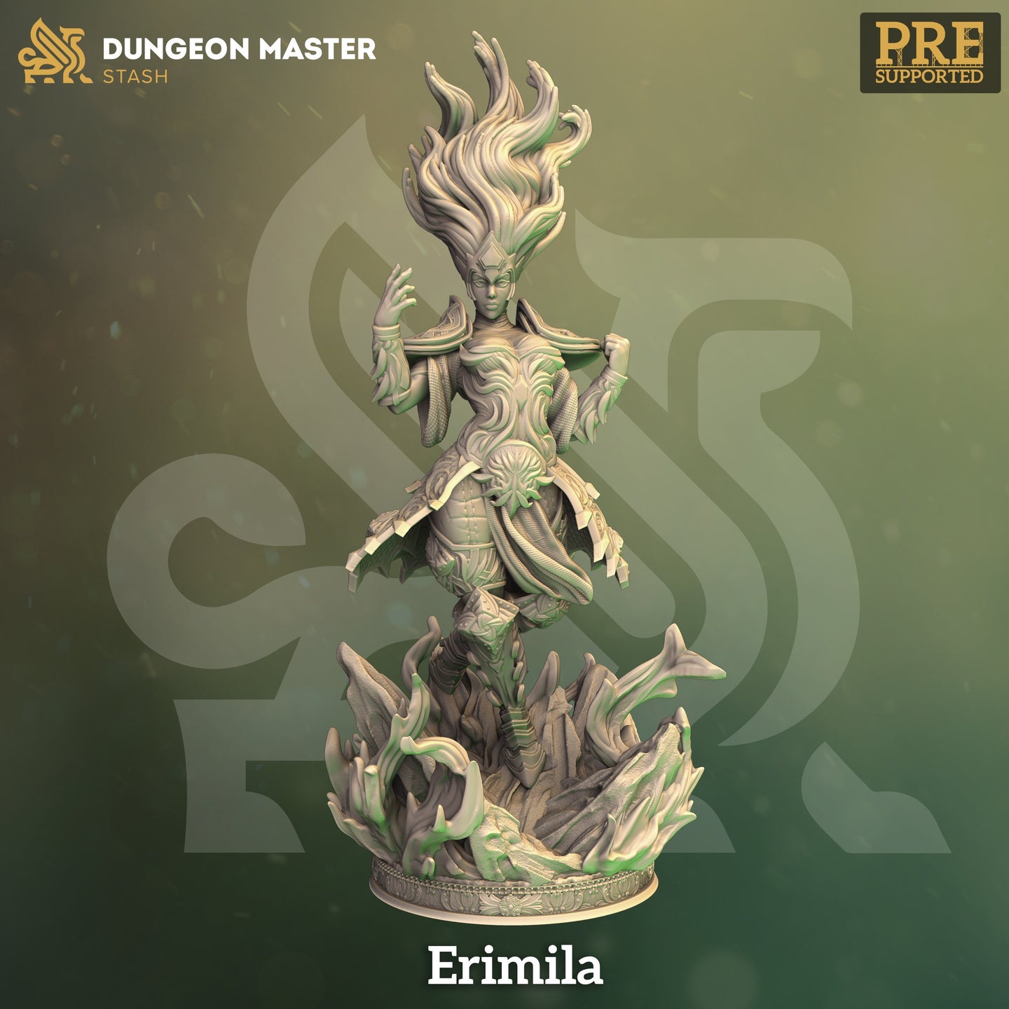 Female Sorcerer / Wizard (Erimila) by DM Stash