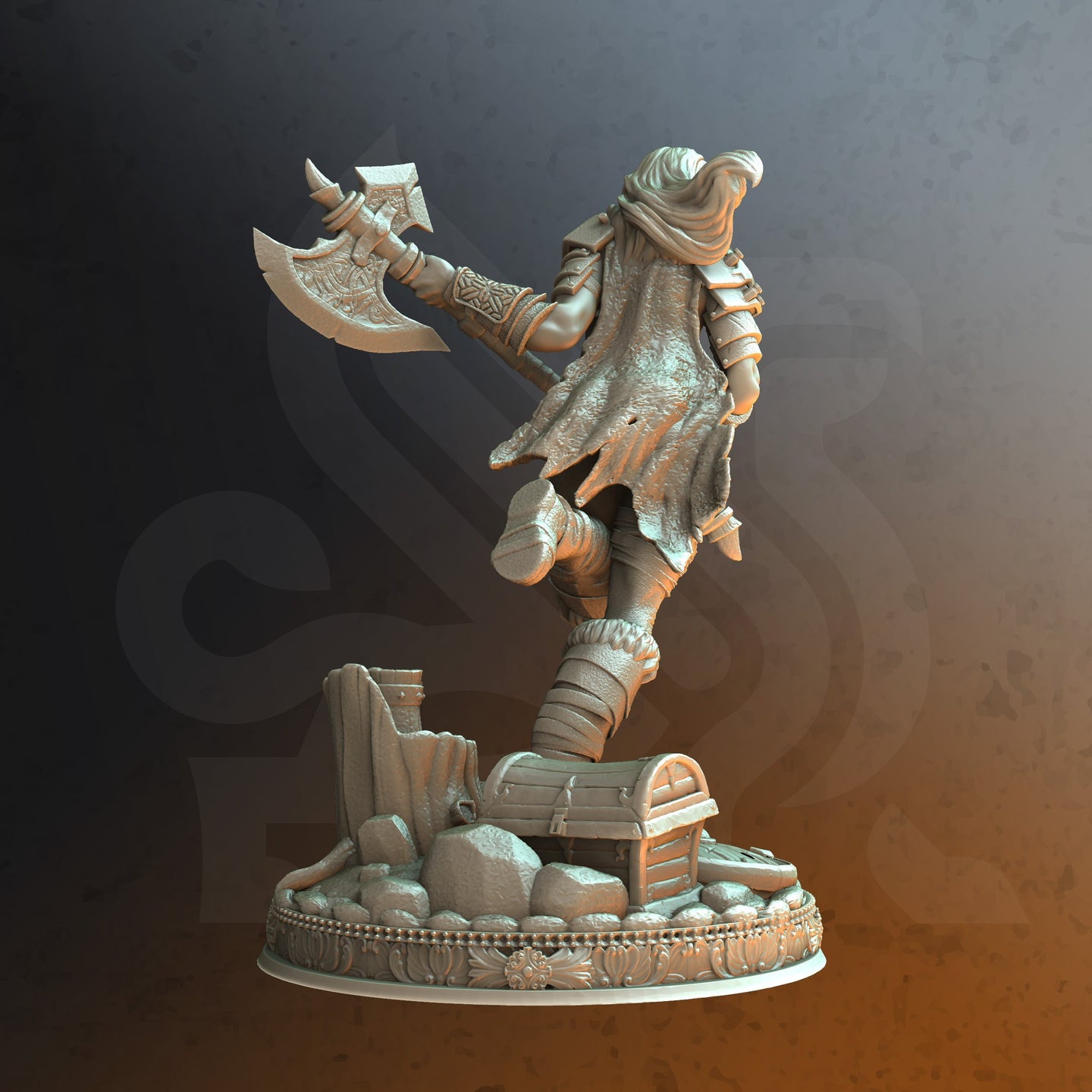 Female Fighter (Aedre) by DM Stash