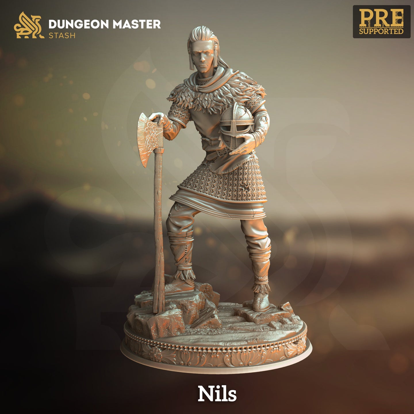 Male Fighter (Nils Olav) by DM Stash