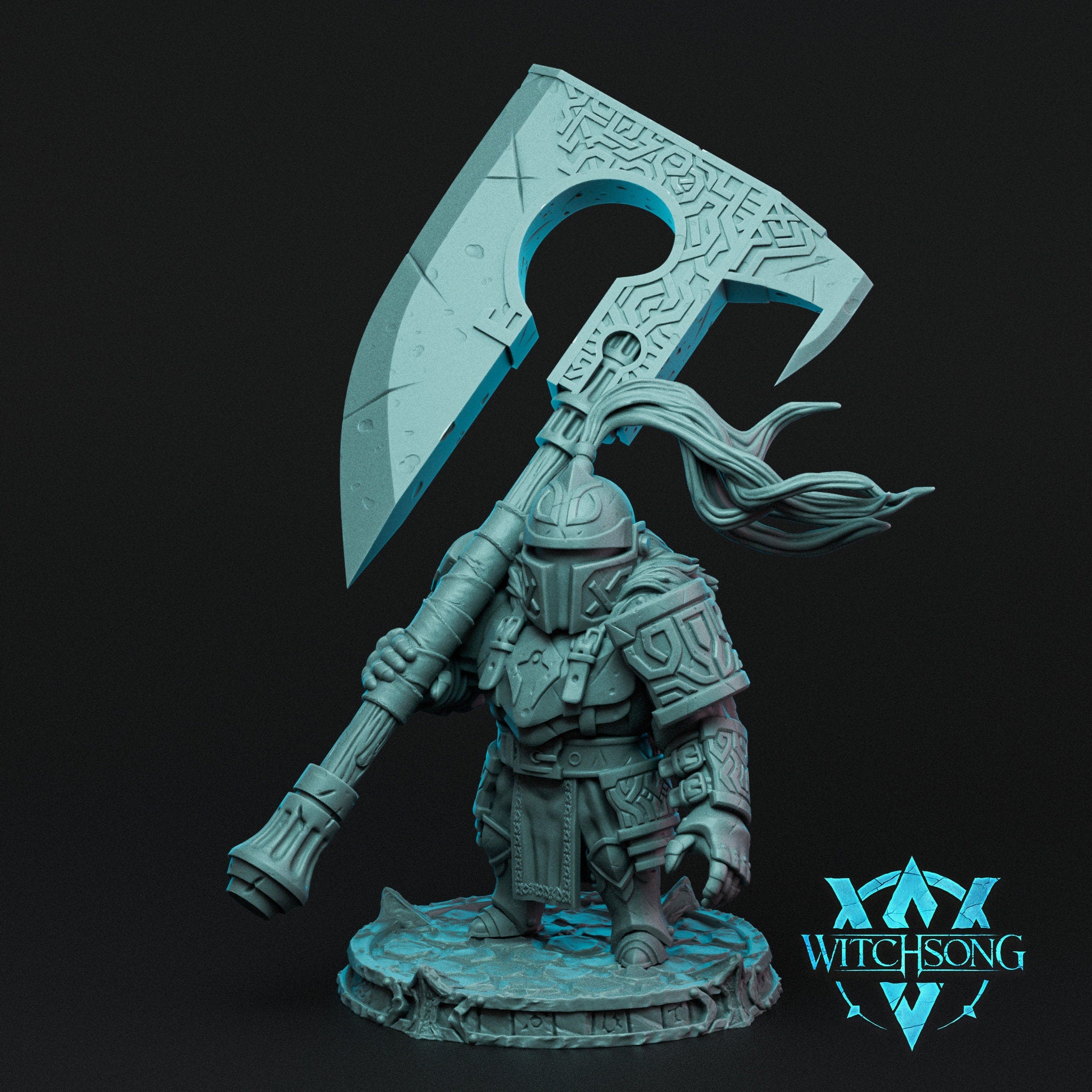 Knight of Stature by Witchsong Miniatures