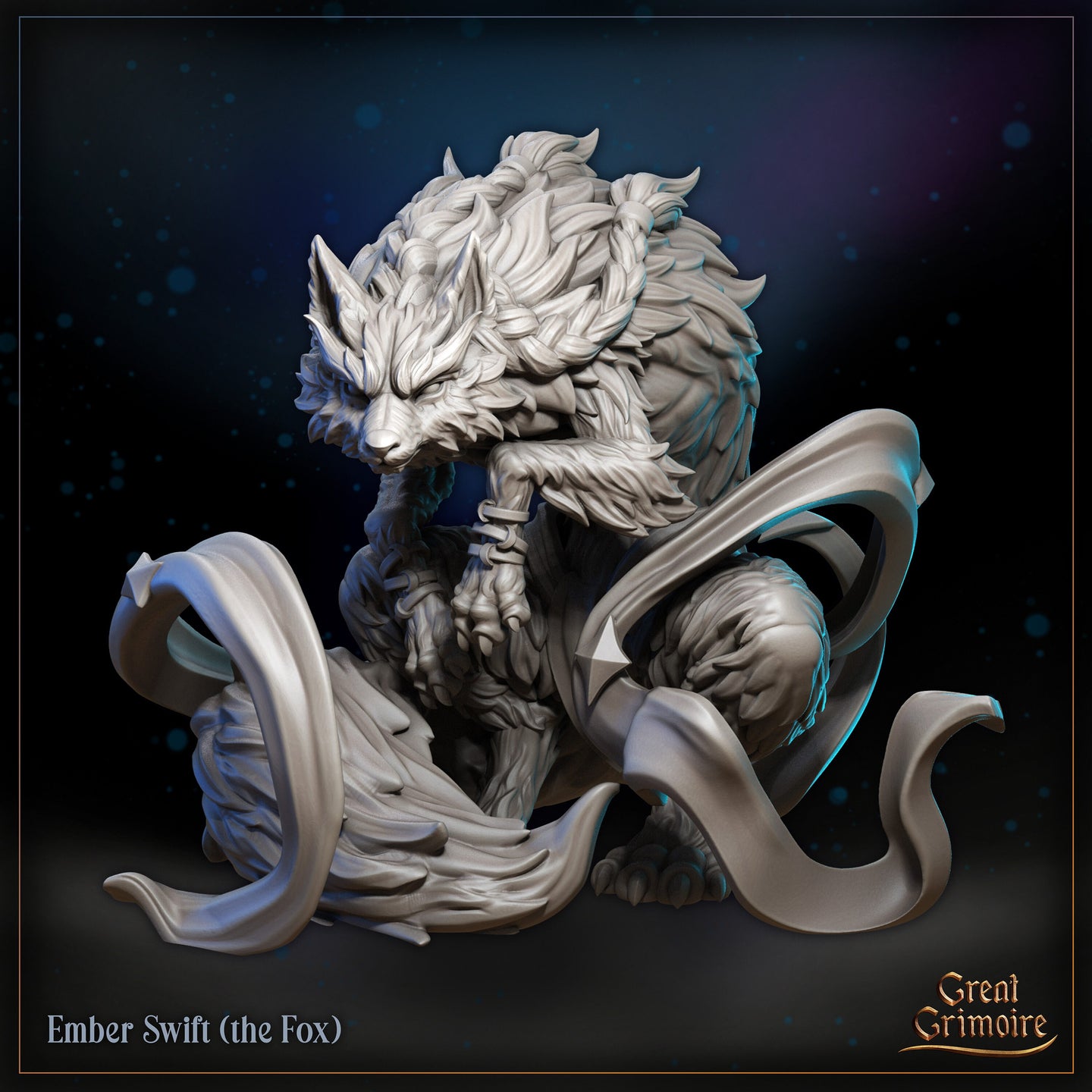 Ember Swift Magical Fox by Great Grimoire