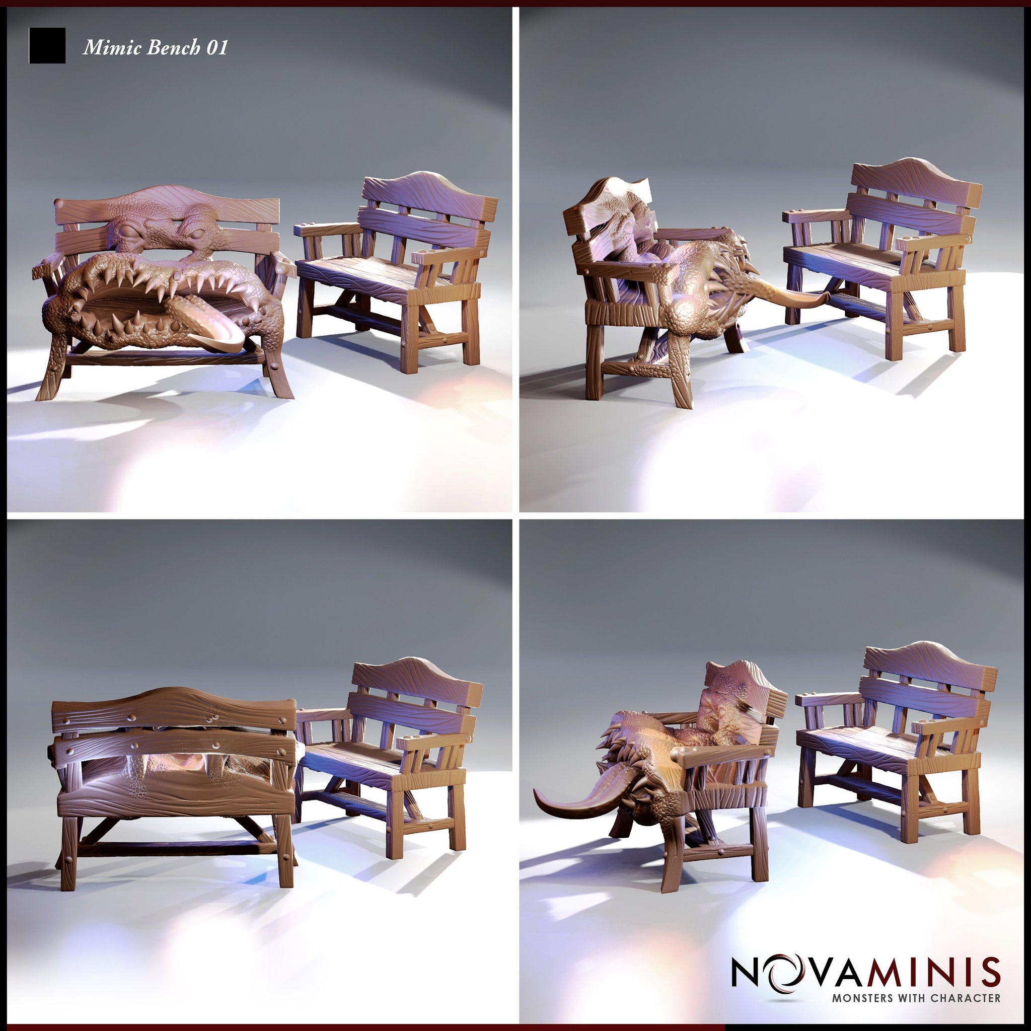 Mimic Bench by Novaminis