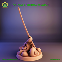 Katana Spiritual Weapon by The Toadstool Weaver
