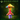 Myconid Sprout miniature by The Toadstool Weaver — small upright fungal humanoid with a wide conical mushroom cap, rounded stub arms and legs, layered skirt-like gills, and wide glinting eyes with a subtle smile.