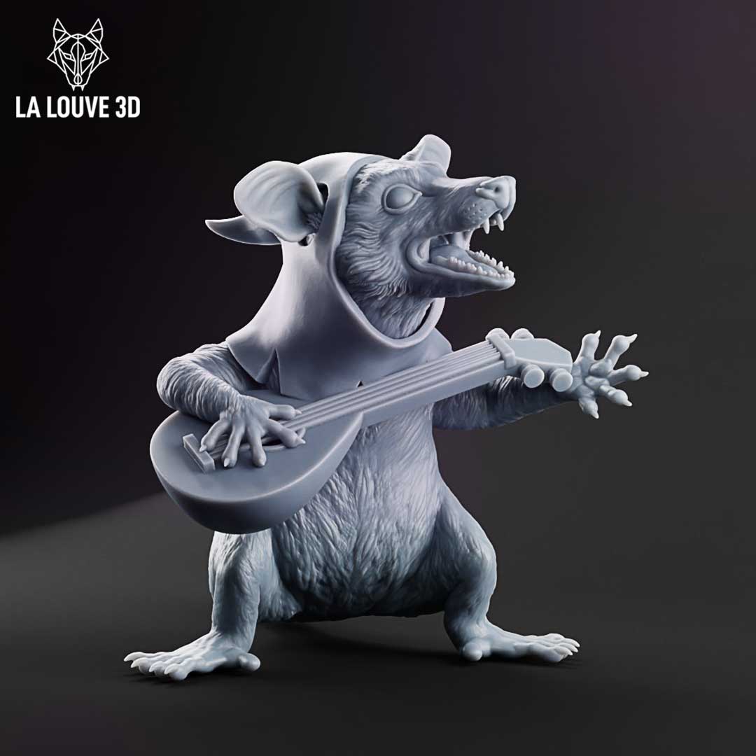 Bard Opossum by La Louve 3D