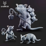 Mama Opossum by La Louve 3D
