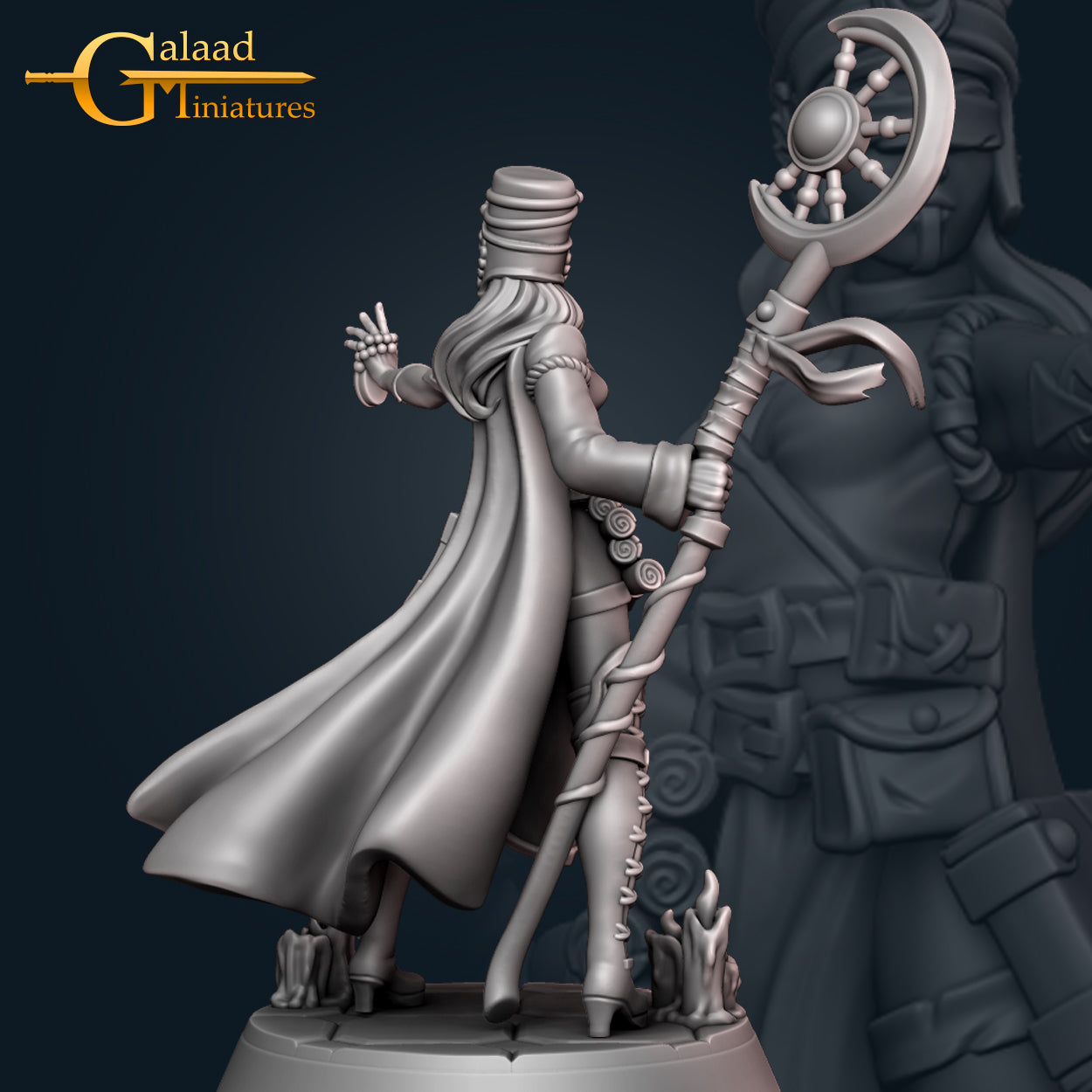 Cleric 01 by Galaad Miniatures