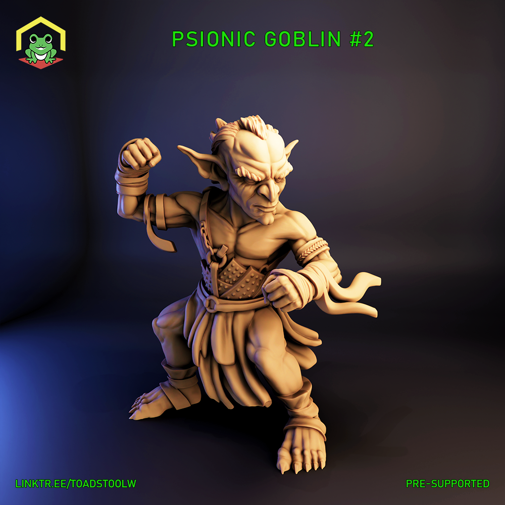 Psionic Goblin #2 by The Toadstool Weaver