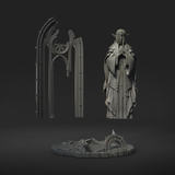 Elf Cleric Saint Caldria of the Iron Vow by Dungeons & Maidens