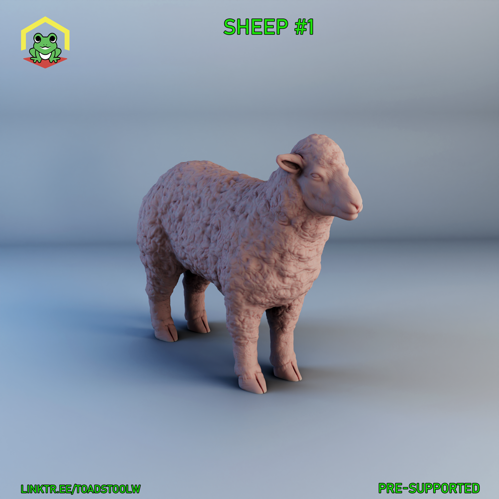 Sheep #1 by The Toadstool Weaver