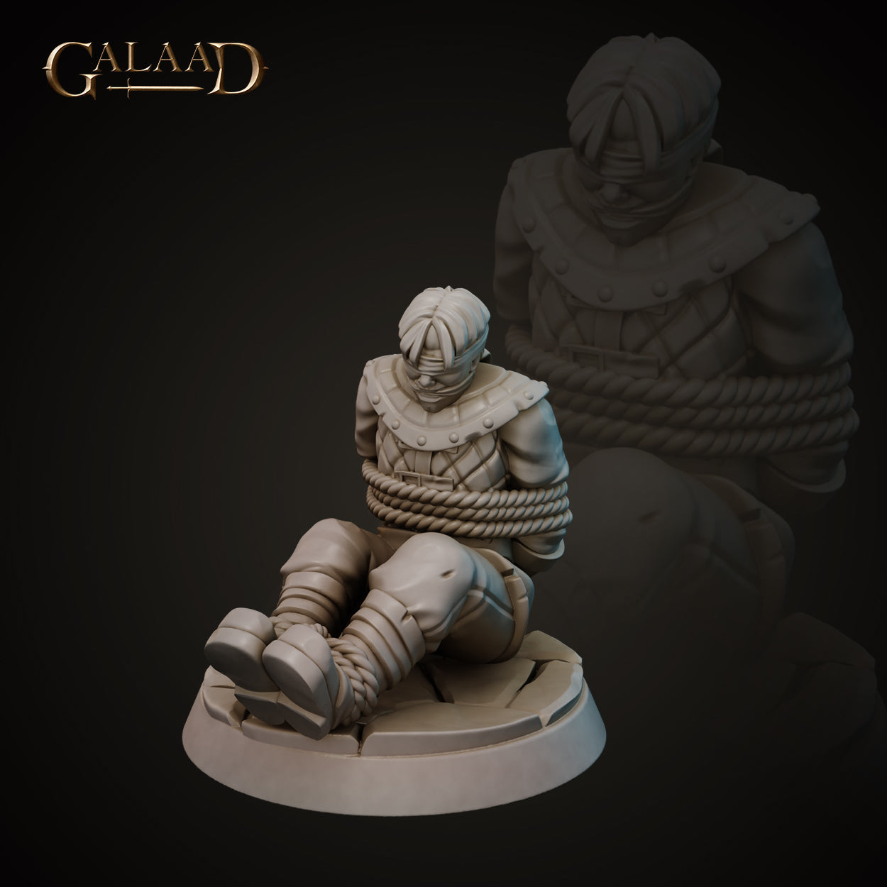 Bandit Prisoner 01 by Galaad Miniatures