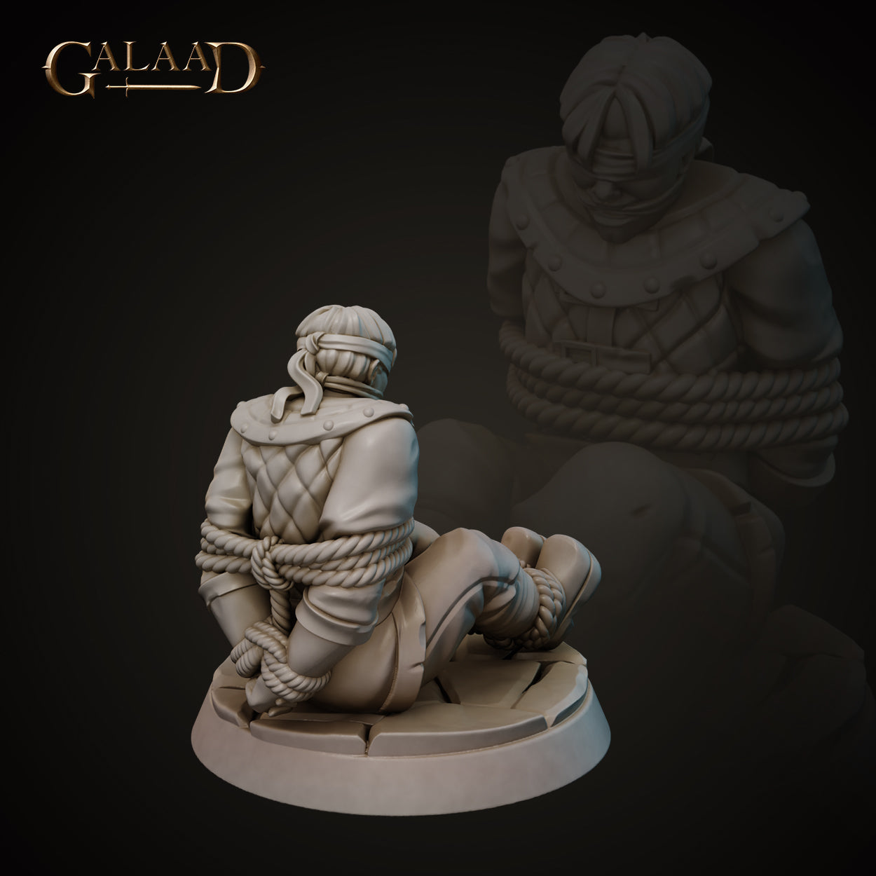Bandit Prisoner 01 by Galaad Miniatures