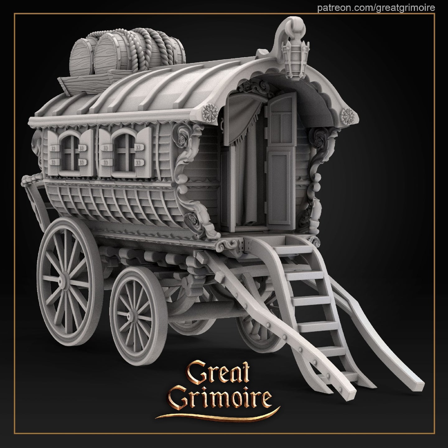 Vardo Caravan by Great Grimoire