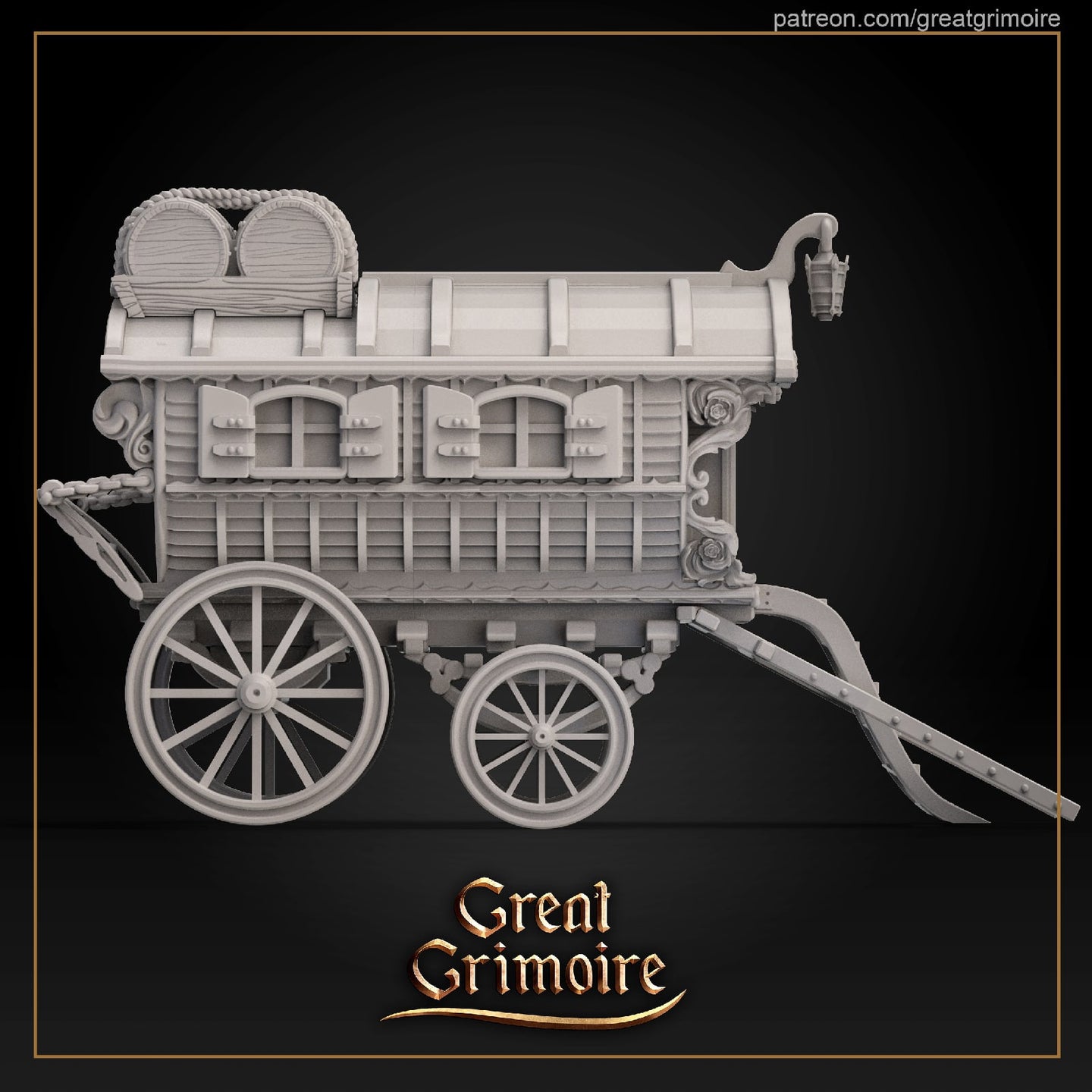 Vardo Caravan by Great Grimoire